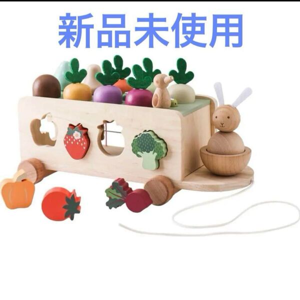 新品 Promise Babe 木製 パズル 型はめ 知育玩具 モンテッソーリ