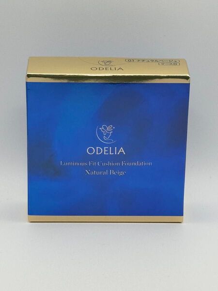【新品】ODELIA ルミナスフィット クッションファンデーション ナチュラルベージュ01 ケース・パフ付
