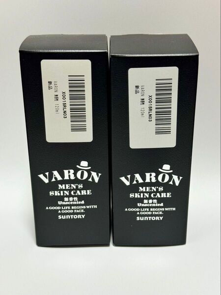 サントリー VARON ヴァロン オールインワンセラム Unscented 無香性 120ml 2本