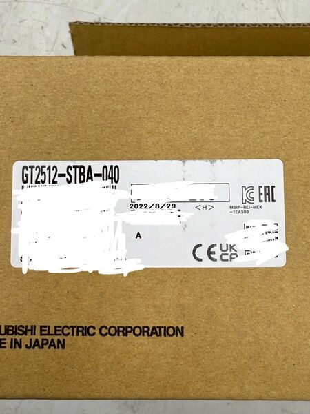 三菱電機 タッチパネル GT2512-STBA-040