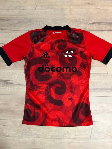 アディダス adidas レッドハリケーンズ大阪ユニフォーム ラグビー Mサイズ