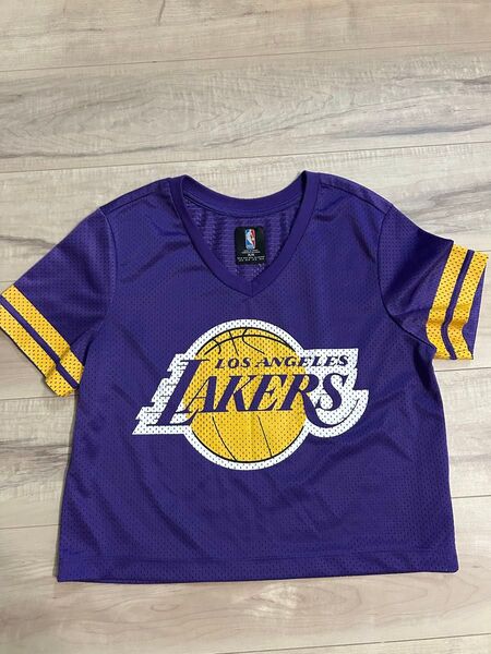 NBA ロサンゼルスレイカーズ LAKERS メッシュTシャツ レディースM