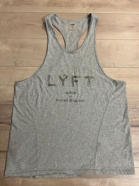 リフト LYFTJAPANUNITEDKINGDOM タンクトップLネイビー ノースリーブ