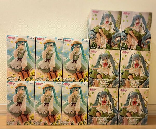 初音ミク フィギュア Fashion Country ファッション ぬーどるストッパー クローバー