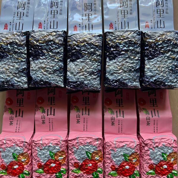 台湾茶 阿里山凍頂烏龍茶 金萱烏龍茶