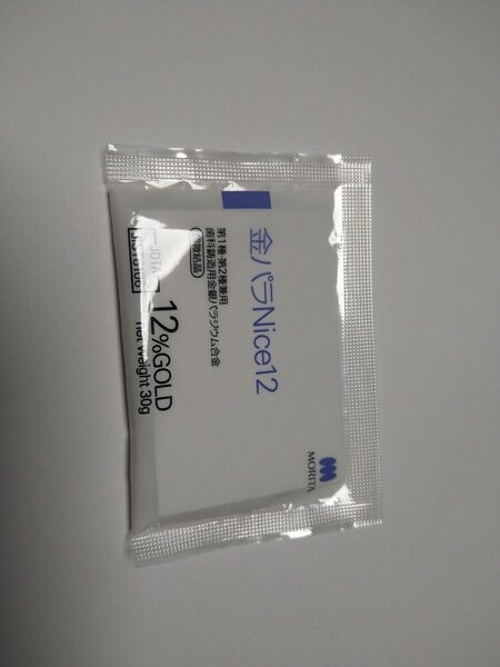 金パラNice12 歯科鋳造用金銀パラジウム合金 30g