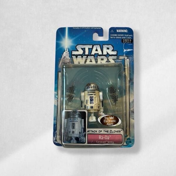 52 STARWARS スターウォーズ ベーシックフィギュア R2-D2 エピソード2 2002年当時物 TOMMY トミー