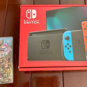 Switch本体+純正プロコン、ゲームソフト付き