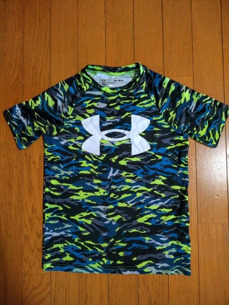 アンダーアーマー 半袖機能性Tシャツ YMD 迷彩柄