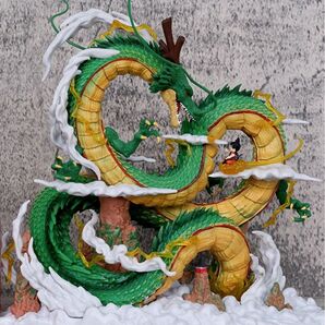 ドラゴンボール 神龍 フィギュア ガレキ 幼少期の悟空 25CM