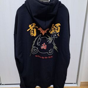 【新品】ボボボーボ・ボーボボ パチデレラバックプリントパーカー Mサイズ