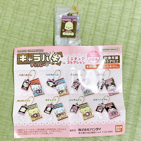 サンリオキャラクターズ キャラパキ ミニチュアコレクション ポチャッコ