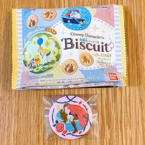 Disney 刺繍缶バッジ付き Biscuit 眠れる森の美女 ディズニ刺繍 缶バッジ 缶バッチ ビスケット