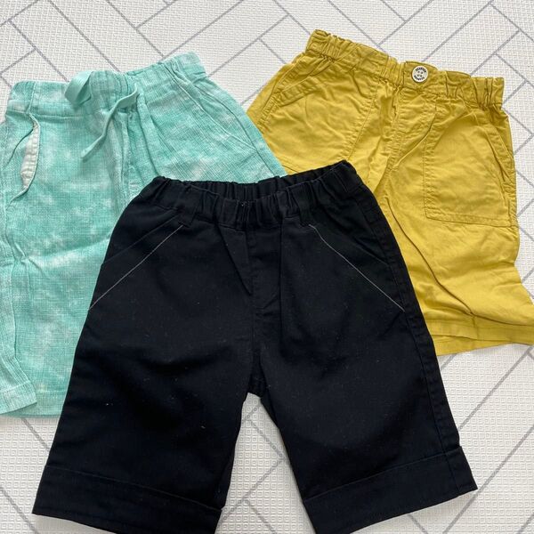 半ズボン ハーフパンツ コムサ 3CAN4ON 3本まとめ売り 100センチ 110センチ