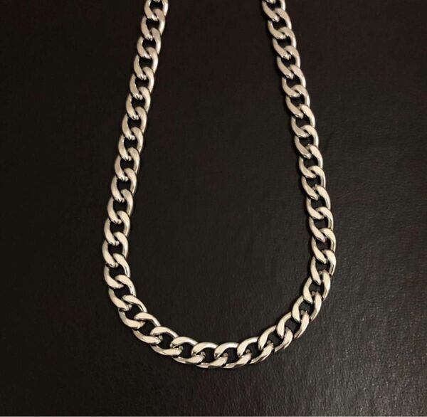 喜平ネックレス メンズ チェーンステンレス 金属アレルギー対応 シルバー 箱付 付属品 richsteel ジュエリー