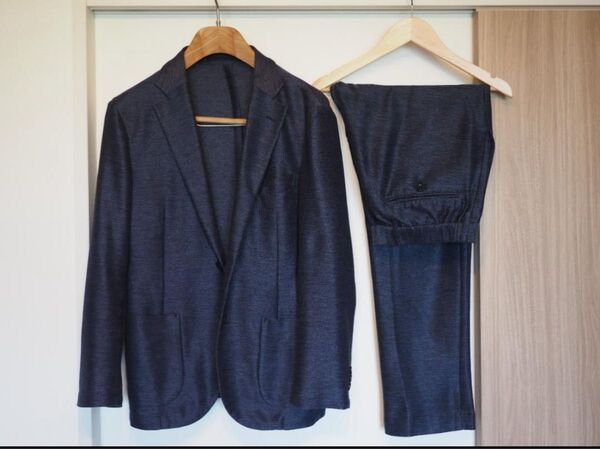 MACKINTOSH PHILOSOPHY/ネイビー カジュアルスーツ/Mサイズ セットアップ ジャケット パンツ SUIT