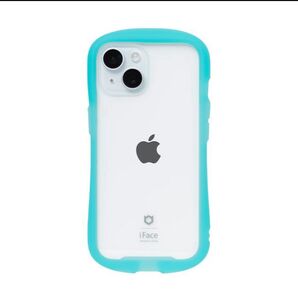iFace iPhoneケース 13 クリアブルー