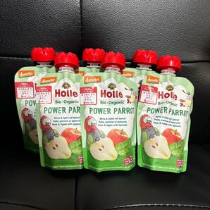 新品未使用 ホレ オーガニック ベビースムージー 6本セット パワーパロット ④
