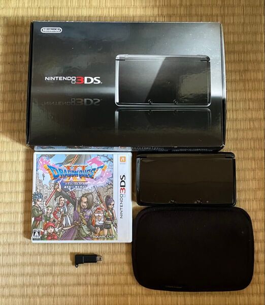 ニンテンドー3DS 本体 コスモブラック ドラゴンクエスト11 SDカード付 Nintendo 任天堂