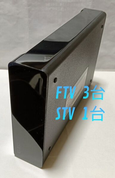 ELECM 外付けHDD 6TB 計4台 ELD-FTV060UBK×3台 ELD-STV060UBK×1台