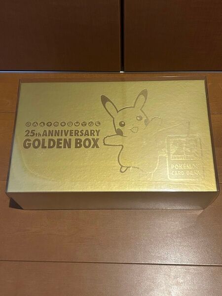 25th ANNIVERSARY GOLDEN BOX シュリンク付き クリアケース付き