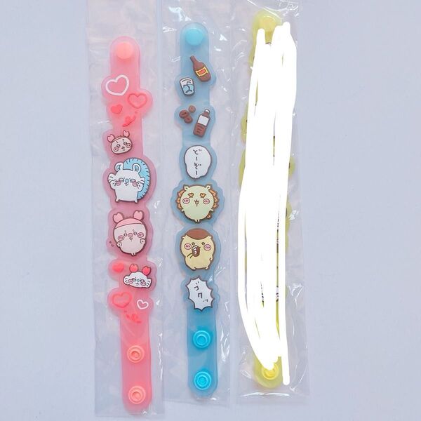 ちいかわ ラバーバンド モモンガ 古本屋 シーサー くりまんじゅう アクセサリー ブレスレット