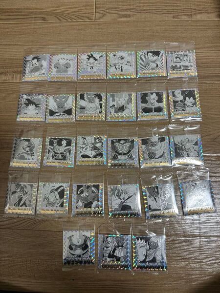 ドラゴンボール40周年記念 オリジナルイラストレーション シールウエハース 27枚セット 被りなし