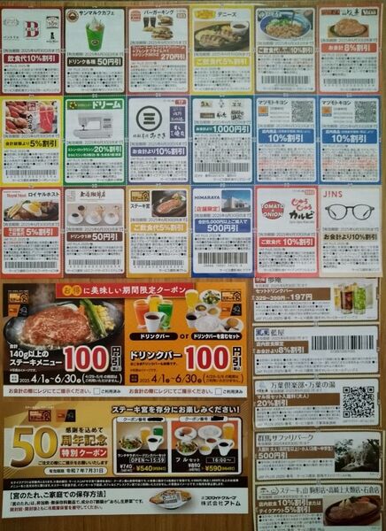 JAF クーポン ステーキ宮 割引券