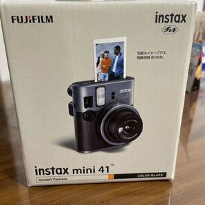 【新品未開封】instax mini 41 ブラック