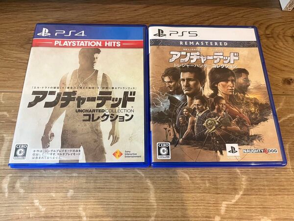PS5 アンチャーテッド トレジャーハンターコレクション PS4 アンチャーテッドコレクション 美品