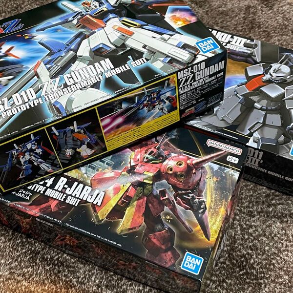 未組立 新品 HG HGUC 機動戦士ガンダム ダブルゼータ ザクⅢ Rジャジャ 3体セット ガンプラ プラモデル バンダイ
