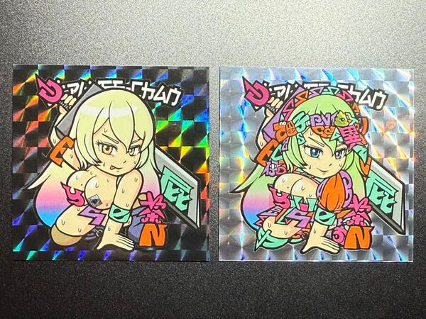未公開デペイズちゃん ブラインド① シークレット 自作シール