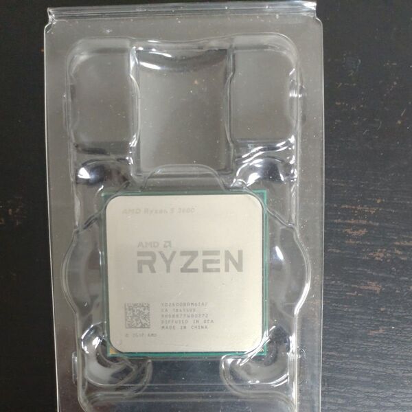 動作品 AMD Ryzen5 AM4 CPU 2600