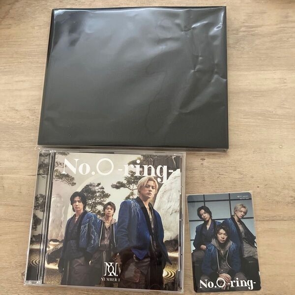 ナンバーアイ No.O -ring- (ナンバリング) 初回生産限定盤 通常盤 平野紫耀 岸優太 神宮寺勇太 Number_i
