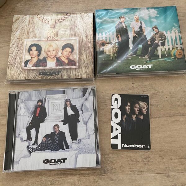 Number-i GOAT 3形態 初回限定盤 A・初回限定盤B・通常盤 ナンバーアイ CD 平野紫耀 岸優太 神宮寺勇太