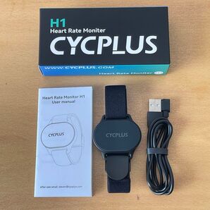 【新品未使用】新バージョン CYCPLUS H1 ハートレートモニター ANT+/BT対応 アームバンドタイプ/光学式/日本語取説