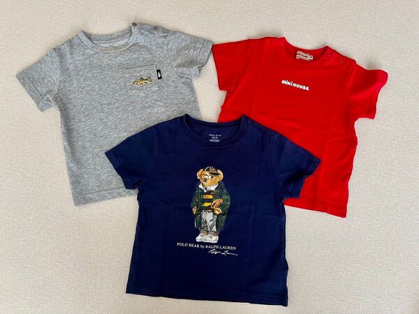 ミキハウス ラルフローレン ポロベア ノースフェイス Tシャツ 90 半袖