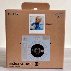 【新品】インスタックス スクエア instax SQUARE SQ1 グレイシャー ブルー フジフィルム 青