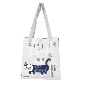 新品 Wトートバッグ 猫柄 ネコ ねこ 猫 マチルダ クスグル かわいい