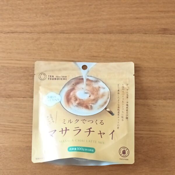 マサラチャイ ミルクに混ぜるだけ 100g(約10杯分)つぼ市製茶本舗 未開封
