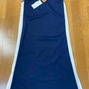 新品タグ付!!サイドライン キャミソール ワンピースM