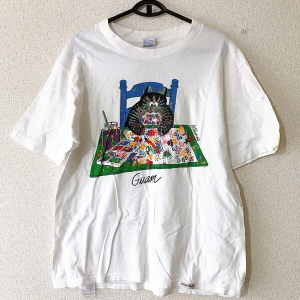 crazy shirt HAWAII クリバンキャット USA製 Tシャツ 半袖 クレイジーシャツ 90s