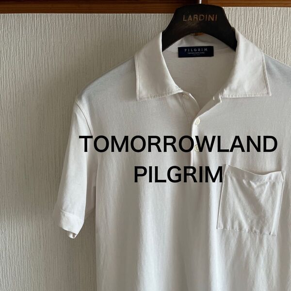 TOMORROWLAND PILGRIM スビンコットンジャージー ポロシャツ