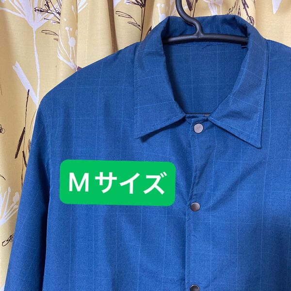 ブルー系 コーチジャケット 春秋 Mサイズ メンズ アウター コムサイズム COMME CA ISM