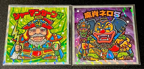 ヘッドだらけのビックリマン40th S1シャーマンカーンJ S6 魔肖ネロS 2枚セット