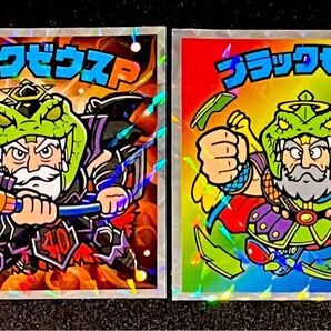 ヘッドだらけのビックリマン40th S4 ブラックゼウスP No10 ブラックゼウス 2枚セット