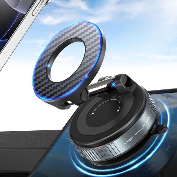 magsafe 車載 スマホホルダー マグセーフ充電器 超強磁力マグネット 360°自由調整