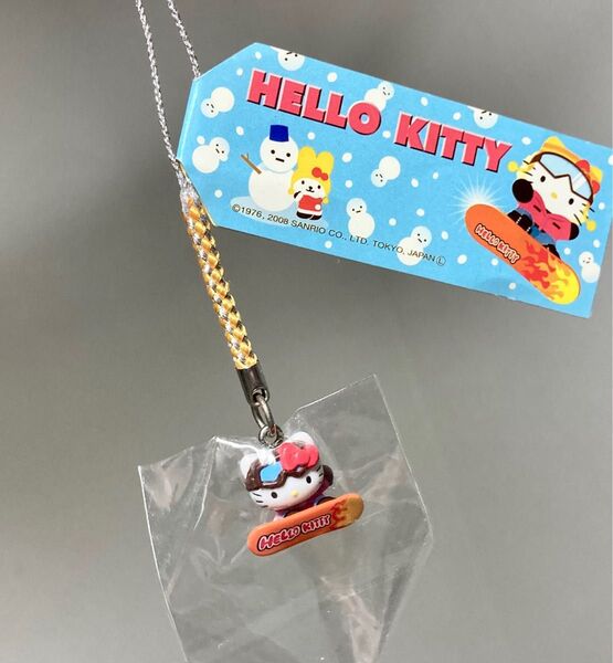 ご当地キティ スノボ レア 根付けストラップ 新品未使用 SANRIO