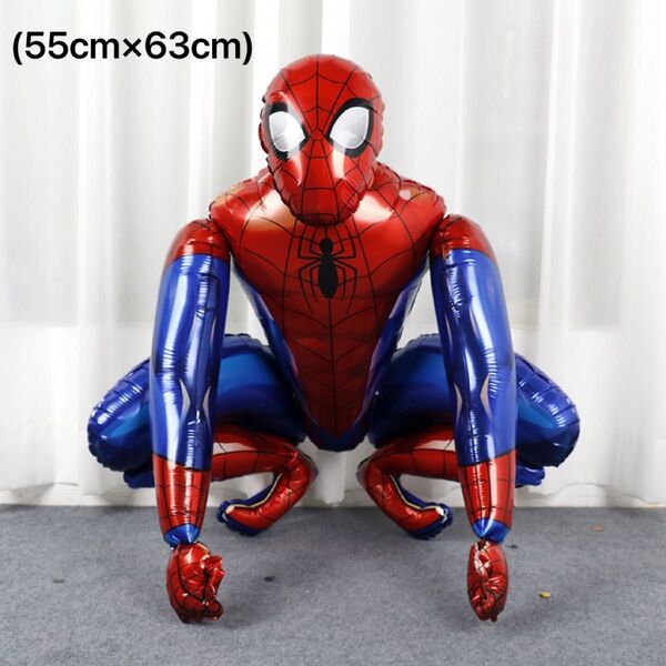 新品 スパイダーマン 3Dバルーン 誕生日 パーティーグッズ 巨大風船 匿名配送