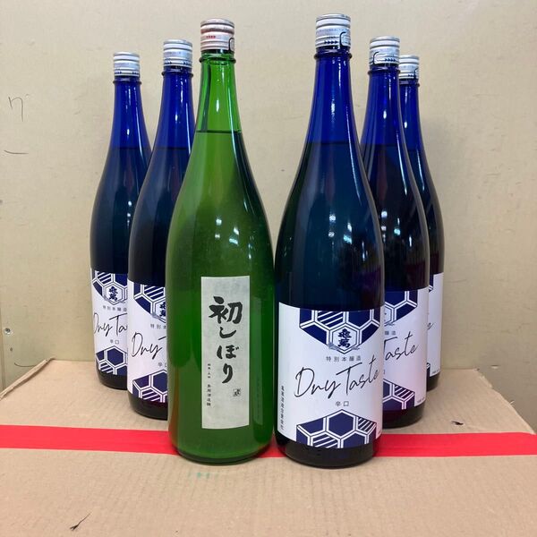 日本酒1800ミリ6本セット